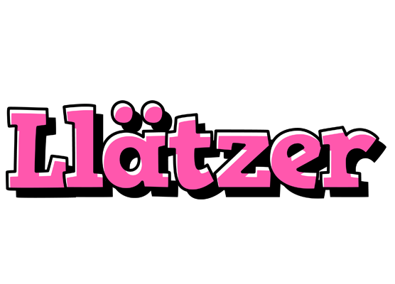 Llätzer girlish logo