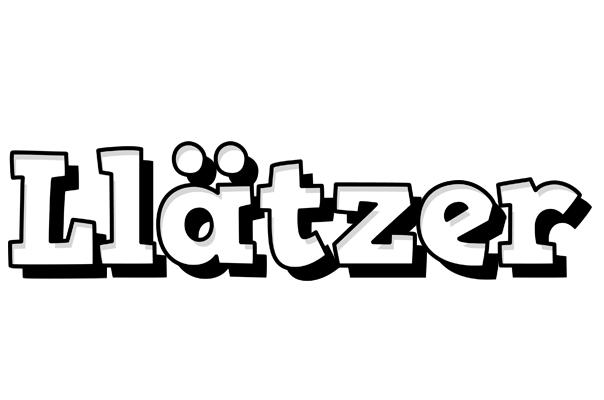 Llätzer snowing logo