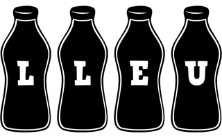 Lleu bottle logo