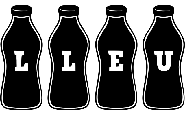 Lleu bottle logo