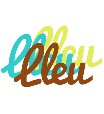 Lleu cupcake logo