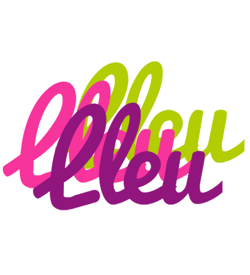 Lleu flowers logo