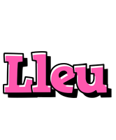 Lleu girlish logo