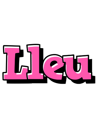 Lleu girlish logo