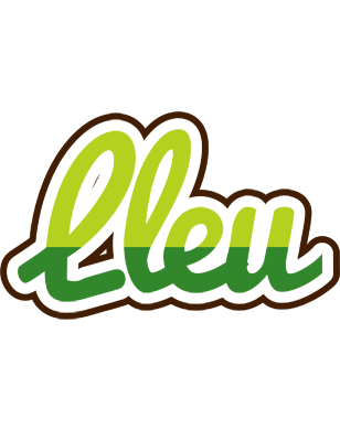 Lleu golfing logo
