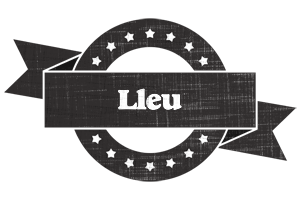 Lleu grunge logo