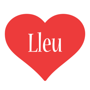 Lleu love logo