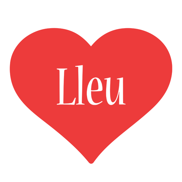 Lleu love logo