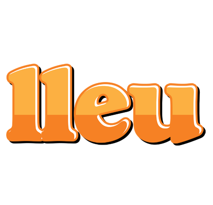 Lleu orange logo