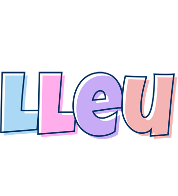 Lleu pastel logo