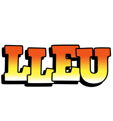 Lleu sunset logo