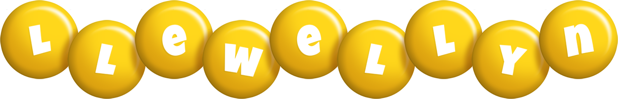 Llewellyn candy-yellow logo