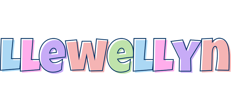 Llewellyn pastel logo