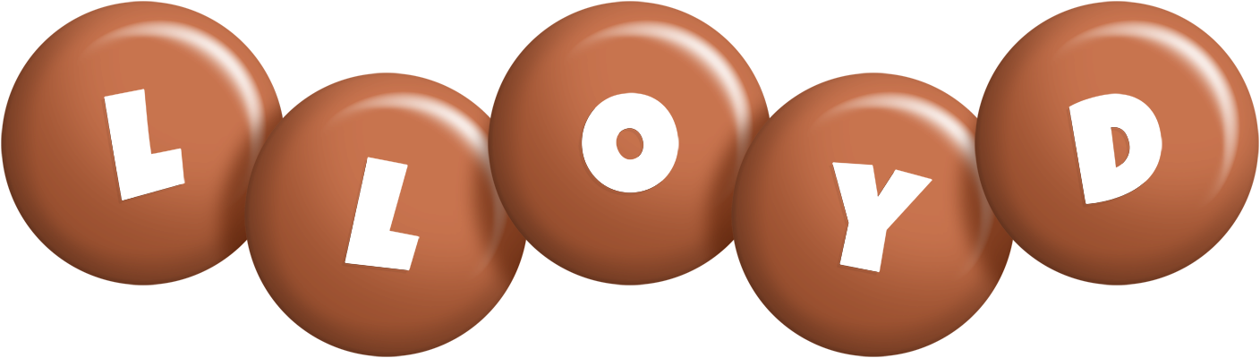 Lloyd candy-brown logo