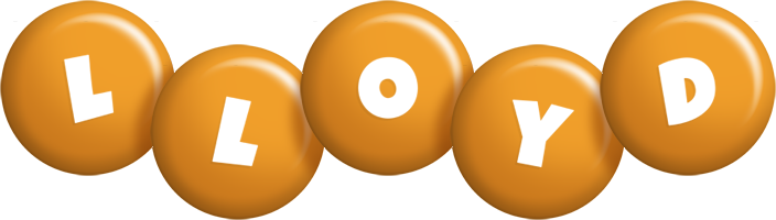 Lloyd candy-orange logo