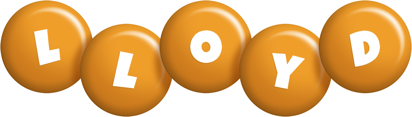 Lloyd candy-orange logo