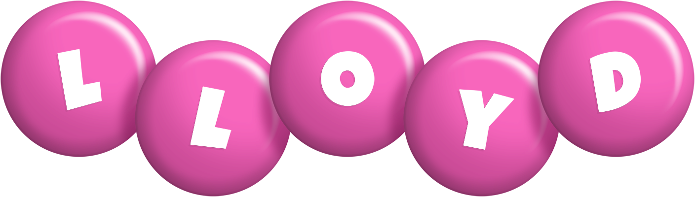 Lloyd candy-pink logo