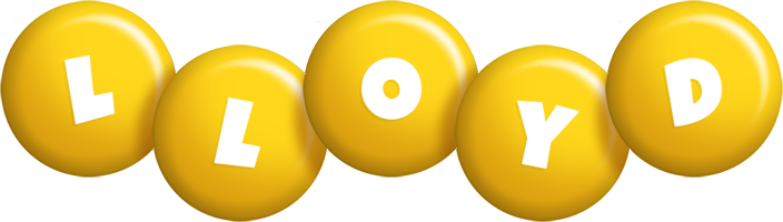 Lloyd candy-yellow logo