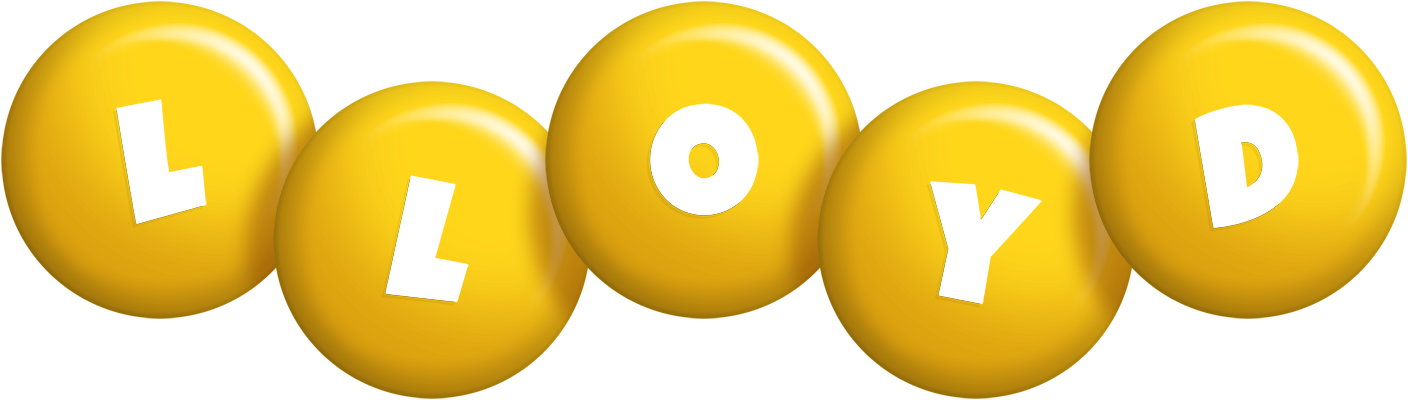 Lloyd candy-yellow logo