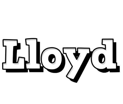 Lloyd snowing logo