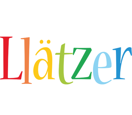 Llätzer birthday logo