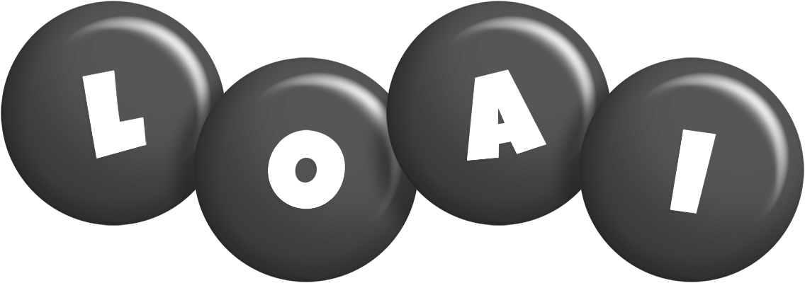 Loai candy-black logo
