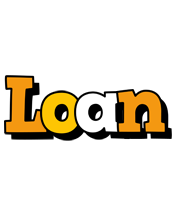 Loan cartoon logo
