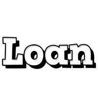 Loan snowing logo