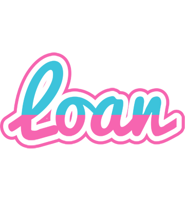 Loan woman logo