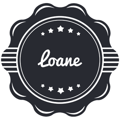 Loane badge logo