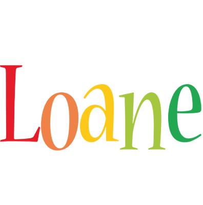 Loane birthday logo
