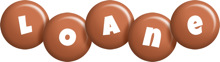 Loane candy-brown logo