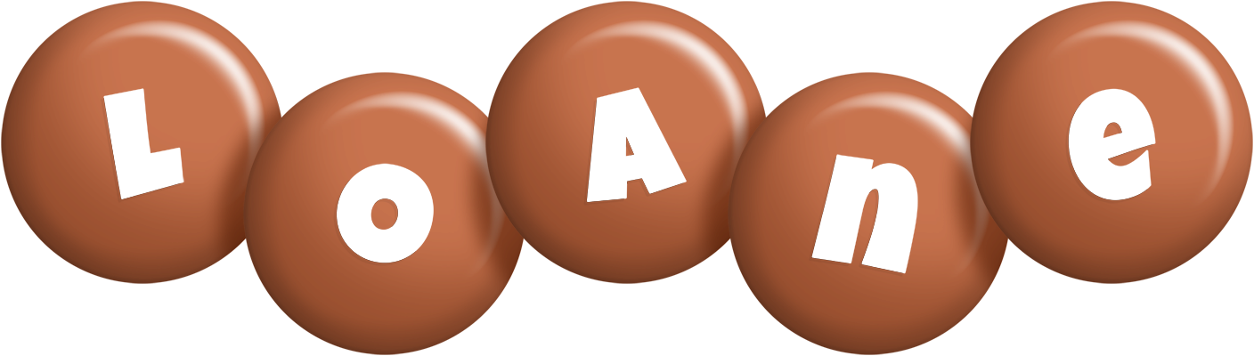 Loane candy-brown logo