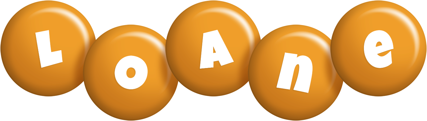 Loane candy-orange logo