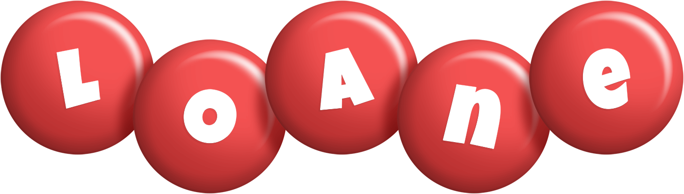 Loane candy-red logo