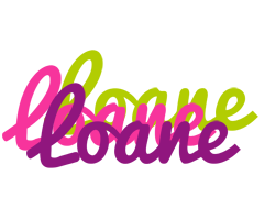 Loane flowers logo