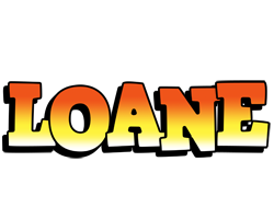 Loane sunset logo