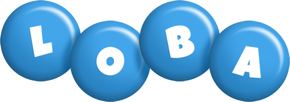 Loba candy-blue logo