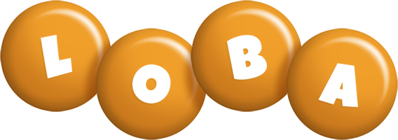 Loba candy-orange logo