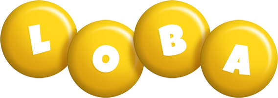 Loba candy-yellow logo