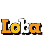 Loba cartoon logo