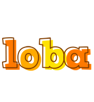 Loba desert logo