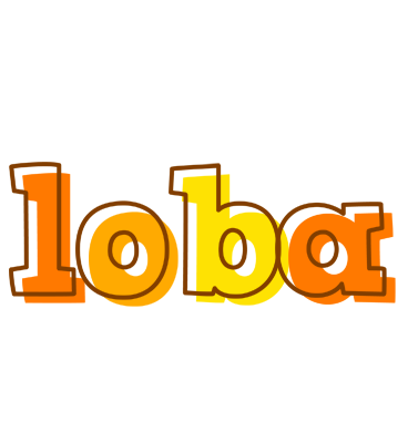 Loba desert logo