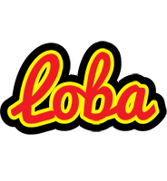 Loba fireman logo