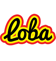 Loba flaming logo