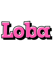 Loba girlish logo