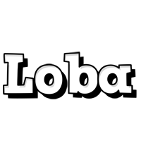 Loba snowing logo