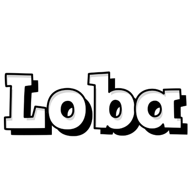 Loba snowing logo