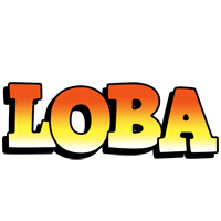 Loba sunset logo