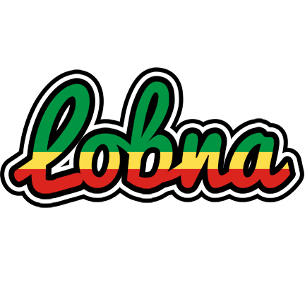 Lobna african logo